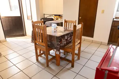 Zona de estar de Lofts Oaxaca