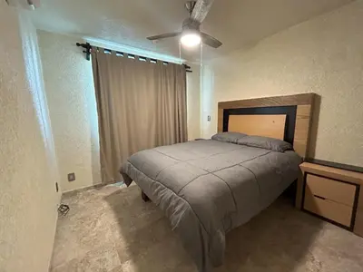 Cama o camas de una habitación en Puente del Mar