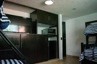 Una cocina o zona de cocina en Casa Atlixco con alberca