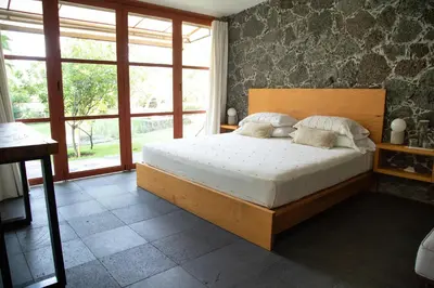 Cama o camas de una habitación en Casa Chavela
