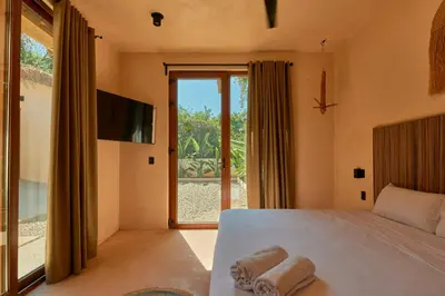 Cama o camas de una habitación en Casa Zpada