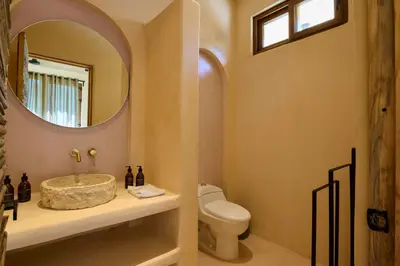 Un baño de Casa Zpada
