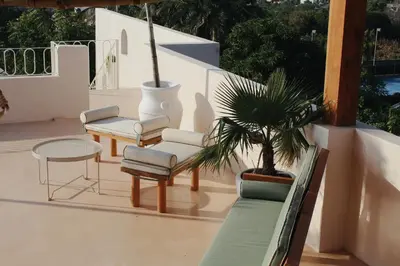 Zona de estar de Amaroo Palms
