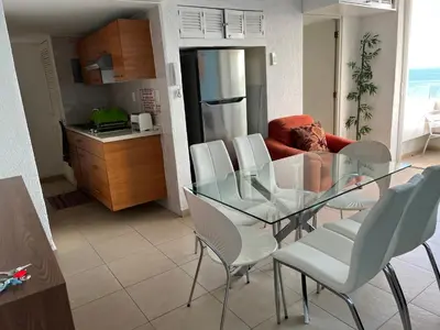 Una cocina o zona de cocina en Entre cielo y mar