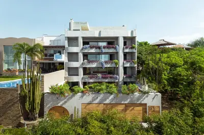 Edificio en el que se encuentra el apartamento