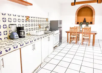 Una cocina o zona de cocina en Shanti Home