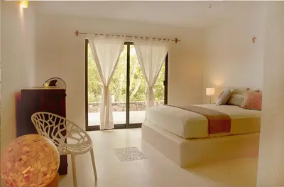 Cama o camas de una habitación en Casa cactus