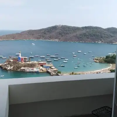 Vista a la isla