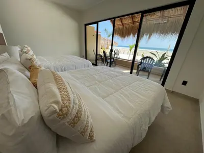 Cama o camas de una habitación en Casa Mystica