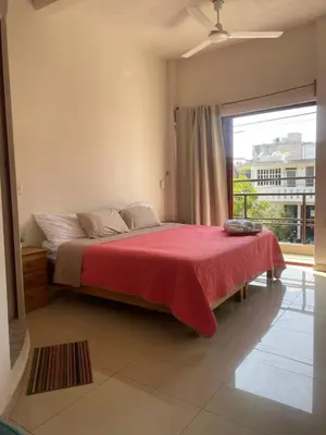 Cama o camas de una habitación en Casita Cocoa