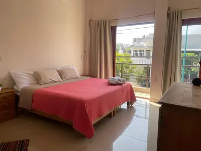Cama o camas de una habitación en Casita Cocoa