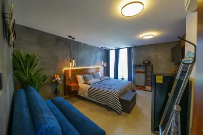 Cama o camas de una habitación en El Edén