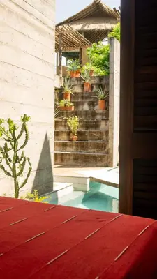 Piscina en o cerca de Casa Ōllama