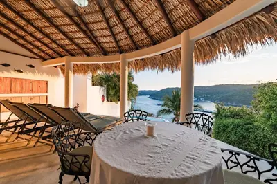Paisaje cerca de esta villa