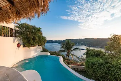 Paisaje cerca de esta villa