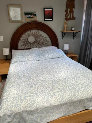 Cama o camas de una habitación en El Balcón de SúperAnfitrión Coyoacan