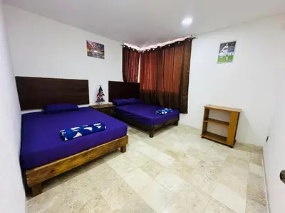 Cama o camas de una habitación en Quinta Frida