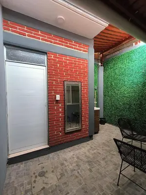 Un patio o zona al aire libre en Casa Alianza Jalatlaco
