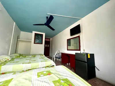 Cama o camas de una habitación en Hotel Walton