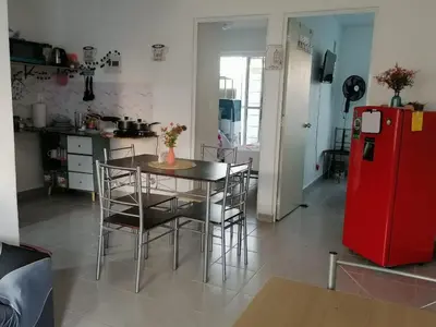 Una cocina o zona de cocina en Departamento Nuevo