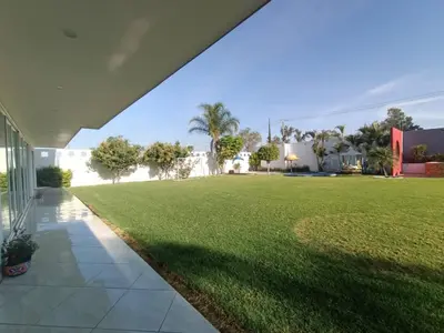 Jardín al aire libre en Quinta Mi Bendiciòn