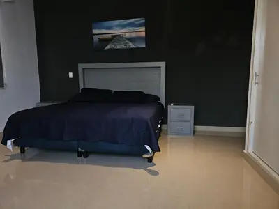 Cama o camas de una habitación en Casa Privada Acapulco