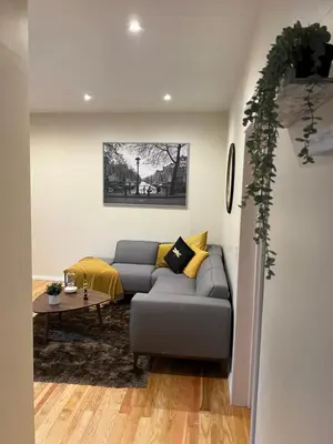 Zona de estar de Loft Santorino 2 Valquirico