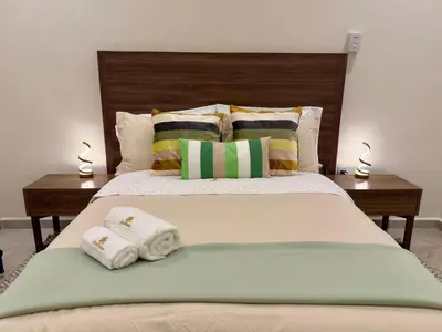 Cama o camas de una habitación en Loft Santorino 5 en Valquirico