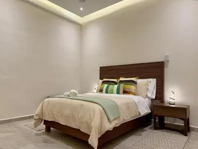 Cama o camas de una habitación en Loft Santorino 5 en Valquirico