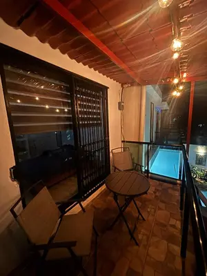 Piscina en o cerca de La casa de Yaya