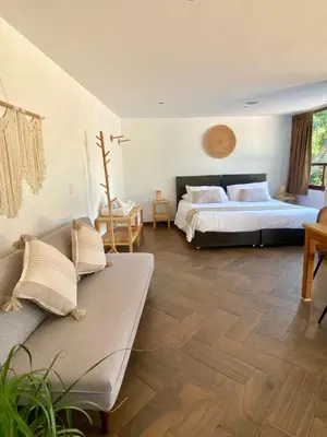 Cama o camas de una habitación en Mocca Hotels