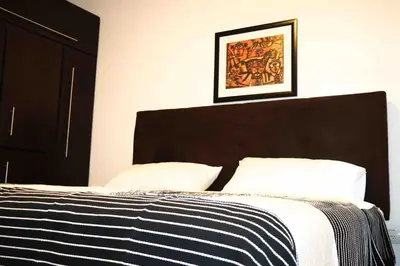 Cama o camas de una habitación en Casa Aida