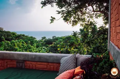 Paisaje cerca de esta villa