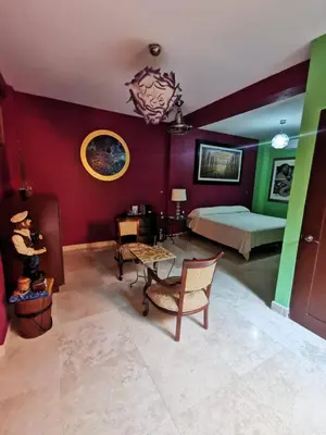 Zona de estar de Hotel Arcadia