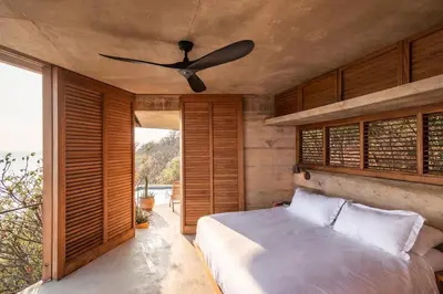 Cama o camas de una habitación en La Valise Mazunte, Member of Small Luxury Hotels