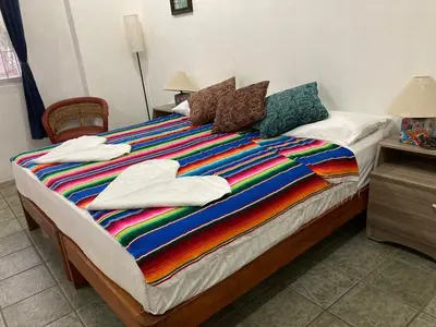 Cama o camas de una habitación en Las Olas