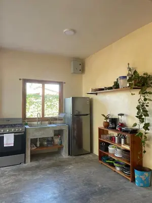 Una cocina o zona de cocina en Casa Nisa l - Lovely 2BR beach home in Puertecito!