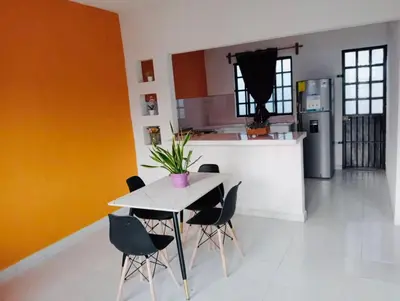 Una cocina o zona de cocina en Departamento excelente ubicacion en cunduacan