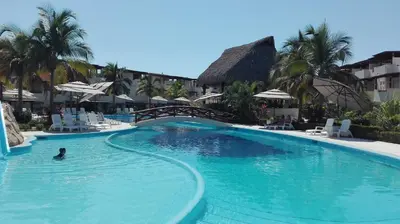 Piscina en o cerca de Villa Nueva en Residencial Terrasol Diamante