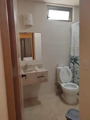 Un baño de Hotel tortuga real Huatulco