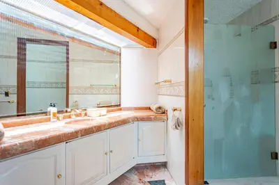 Un baño de Mansión Vista Hermosa 5 Recamaras Todo Incluido