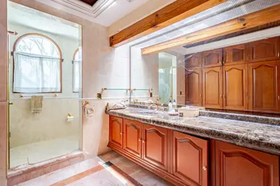 Un baño de Mansión Vista Hermosa 5 Recamaras Todo Incluido
