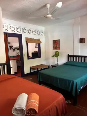 Cama o camas de una habitación en Casa Bastin