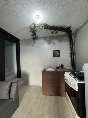 Una cocina o zona de cocina en Habitación cómoda para su estancia