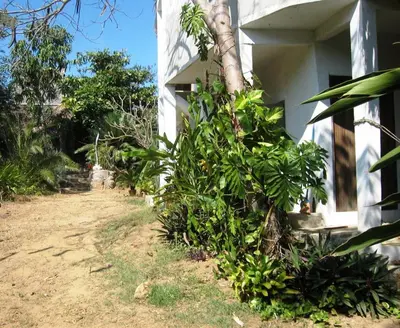 Jardín al aire libre en Los metates