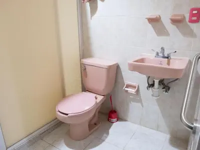 Un baño de Casa de la abuela costeña