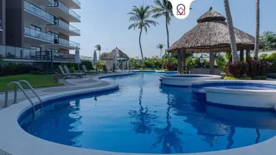 Piscina en o cerca de Apartment with pool 3 beds in Acapulco