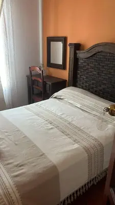 Cama o camas de una habitación en Hotel La Gavia