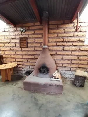 Barbacoa disponible para clientes en the country house