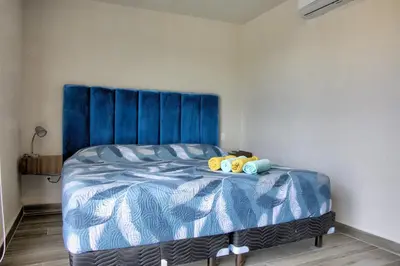 Cama o camas de una habitación en Residencia Elite